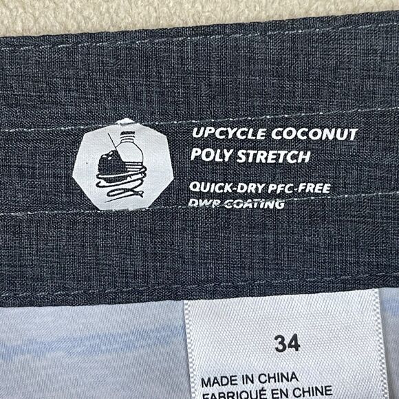 Vissla Short Mens 34 Multicolor Swim‎ Trunk Board Shorts Pocket Adult - Picture 7 of 12